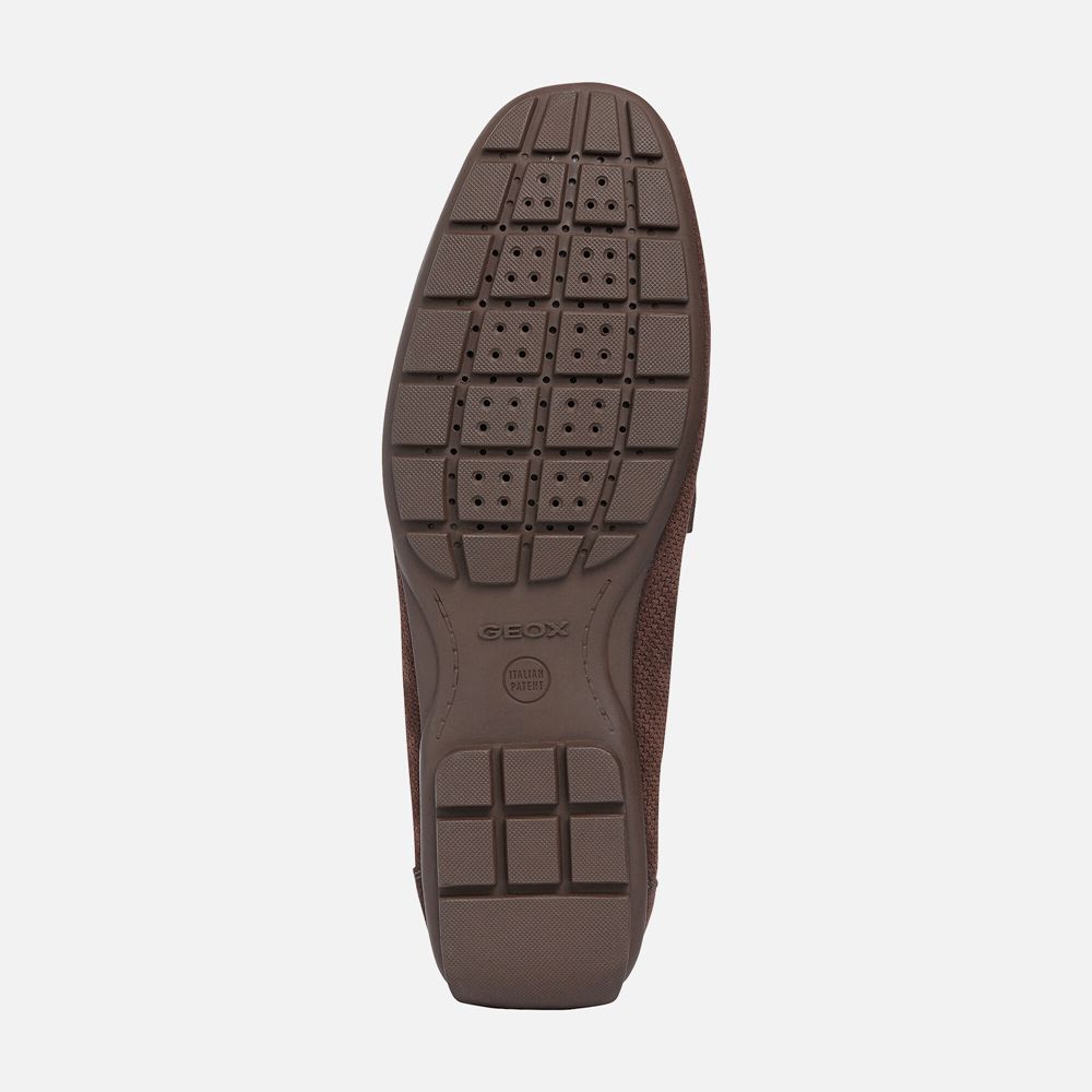 Mocassins Geox Homem Bordeaux - Moner 2Fit - SPAUL1802